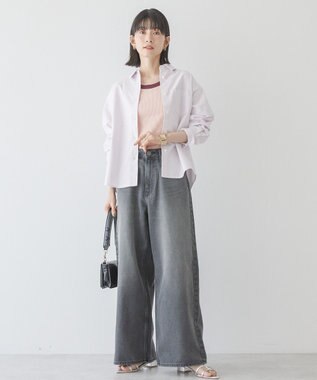 AMERICAN HOLIC アソートテレコタンクトップ Salmon Pink