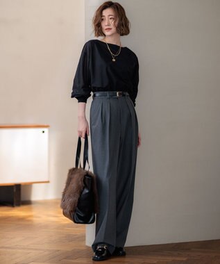 23区 23区×FABIO RUSCONIコラボレーション  ビット ローファー ブラック系