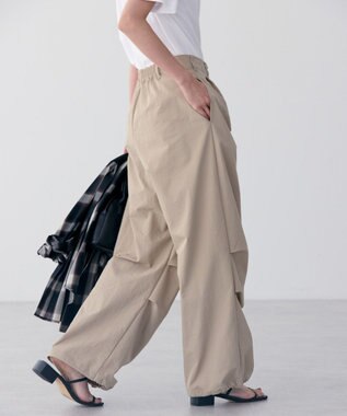 AMERICAN HOLIC パラシュートパンツ Beige