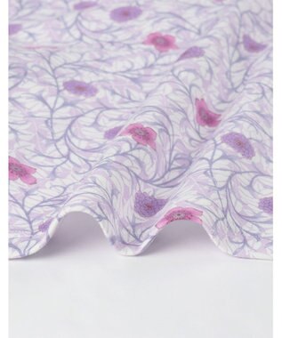 Wing パジャマ 長袖 長ズボン 綿混(本体) あったか レディース EP6013 ウイング／ワコール パープル