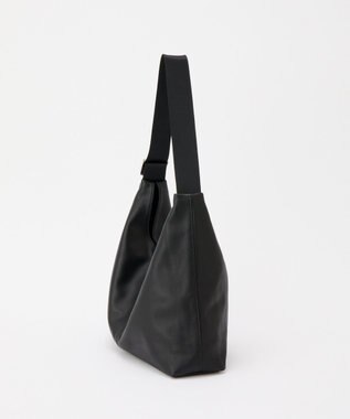 russet レザーホーボーバッグ M(CE-1658) Black