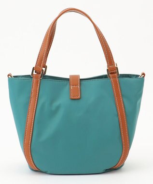 LA BAGAGERIE ひねり金具付きエレガンストート　SSサイズ グリーン