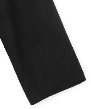 JOSEPH 【FOUNDATIONS】【AW23】ダブルフェイスカシミヤ　ミッドレングスコート Black