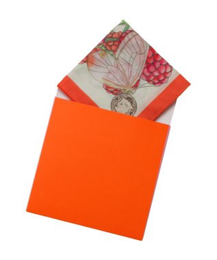 MOONBAT 【日本製】SWASH LONDON CherryBerry コットン スカーフハンカチ ベージュ