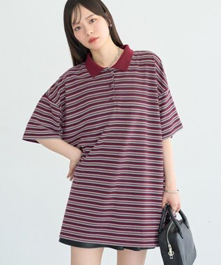earth music&ecology ラガーポロシャツ