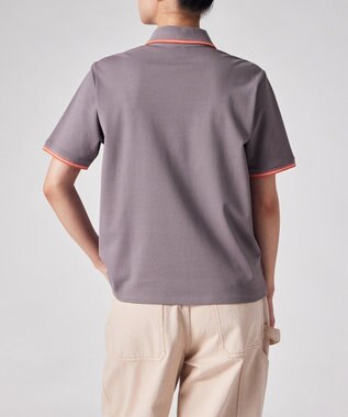 Paul Smith  ゼブラ ティップライン ポロシャツ ラベンダー