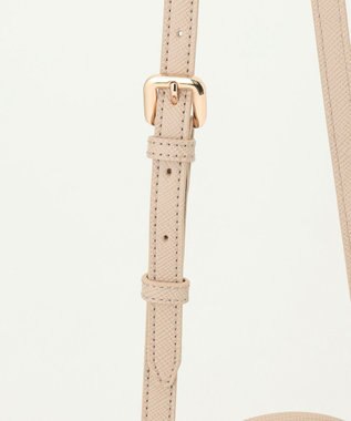 23区 サブバッグ付き 2WAYラウンド トートバッグ ベージュ系