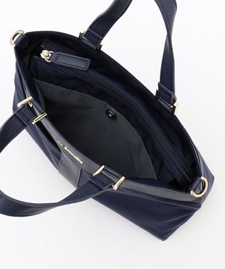 LA BAGAGERIE コンビ2WAYトートバッグ SMALL ネイビー