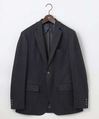 JOSEPH ABBOUD 【ストレッチ/弱撥水】ムリネジャージー ジャケット ネイビー系