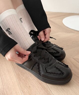 WEGO レースローカットスニーカー