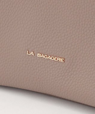 LA BAGAGERIE ブリッジトートバッグ Mサイズ グレージュ