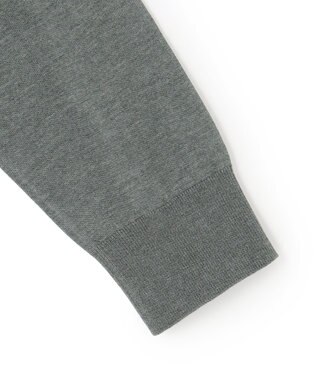 UNFILO MENS 【男女兼用】ソフトサーモ アンチピリングニット タートルネック チャコール