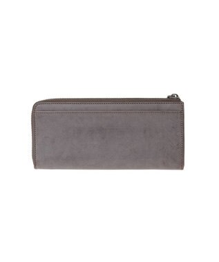 genten プレッソ L字ファスナー長財布 ダークブラウン