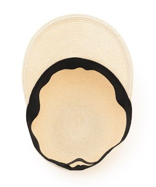 23区 ペーパーブレード キャップ アイボリー系