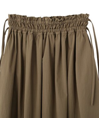 CRAFT STANDARD BOUTIQUE ドロストギャザースカート Light Brown