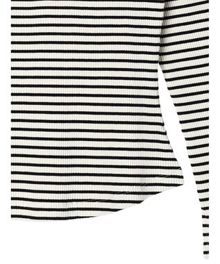 earth music&ecology パールヘンリーリブプルオーバー Border