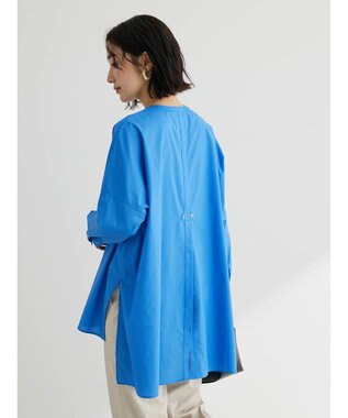 Green Parks デザインオーバーシャツ Blue