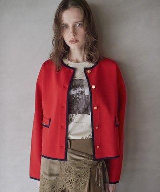 YECCA VECCA フォトプリントノースリーブTee Off White