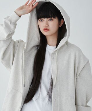 WEGO 【ユニセックス着用ITEM】スウェットボタンカーディガン グレーその他