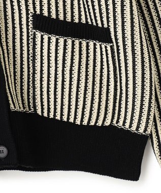 JOSEPH 【洗える】バイオテープコットン　カーディガン Black