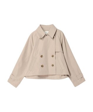 earth music&ecology ショートトレンチコート Beige