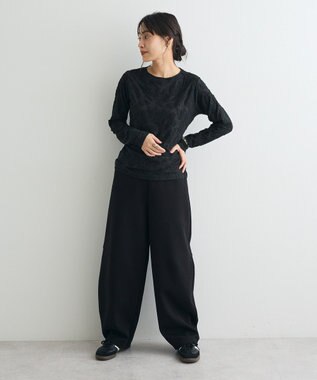 CRAFT STANDARD BOUTIQUE ダンボールカーブパンツ Black