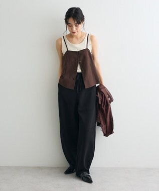 CRAFT STANDARD BOUTIQUE ダンボールカーブパンツ Black