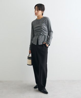 CRAFT STANDARD BOUTIQUE ダンボールカーブパンツ Black