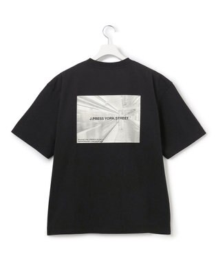 J.PRESS YORK STREET 【UNISEX】フォトプリント Tシャツ ”New York Subway” ブラック系