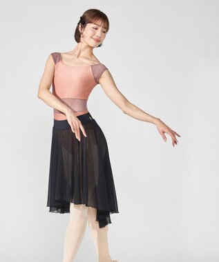 Chacott リハーサルスカート ブラック
