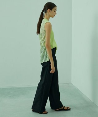 BEIGE， 【S-size】GINGKO / ドッキングニット Lime