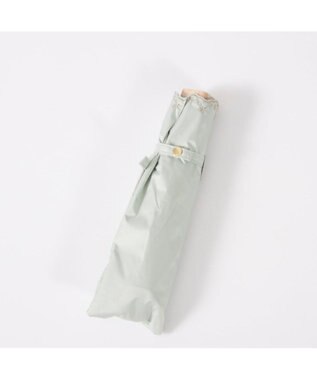 UNBILLION カシュネ cachenez /【晴雨兼用　日傘　UVカット率・遮光率100％生地使用 】PUフローラルラメ刺繍ミニ折りたたみ傘 グリーン