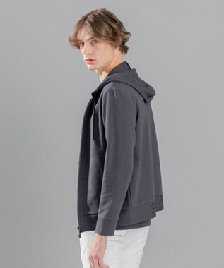 JOSEPH HOMME 【オリジナル素材】ライトタックジャージー パーカー グレー系