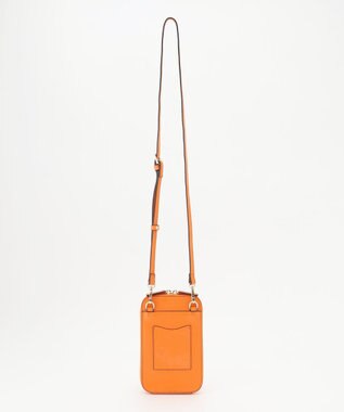 LA BAGAGERIE レザーステッチ　マルチポシェット オレンジ