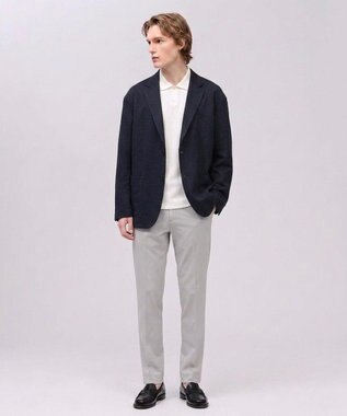 J.PRESS MEN 新色追加【WEB限定】【吸水速乾 / 洗える / 超軽量 / ストレッチ】ブリーザブルレノクロス ジャケット ネイビー系 (26年新色)