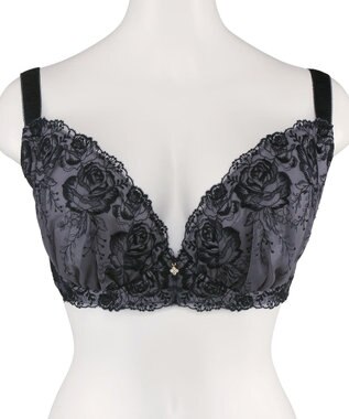 San-ai Resort（三愛水着楽園） 【エレガントコレクション2402】単品ブラHIカップ 【northerly】 ブラック