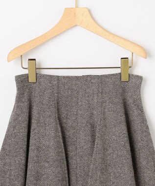 組曲 S シックツイード スカート ブラック系