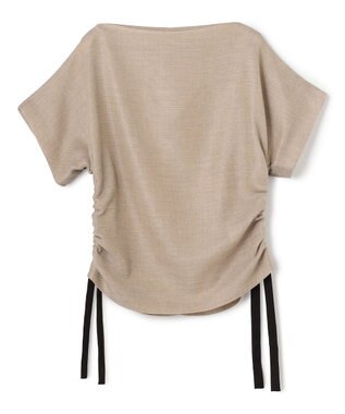 BEIGE， LIATRIS / ドロスト ドルマンブラウス Flax