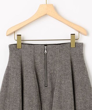 組曲 S シックツイード スカート ブラック系