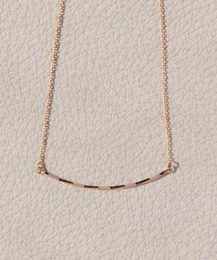 Phoebe ツイストラインネックレス　ローズゴールド ローズゴールド