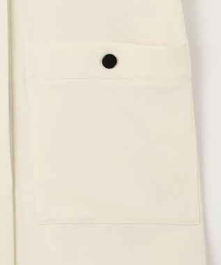 #Newans ロングシャツベスト ホワイト