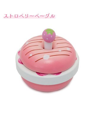 Mother garden マザーガーデン 木製 ストロベリーベーグルサンド 単品