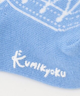 組曲 KIDS 【11-15㎝】スニーカー ソックス サックスブルー系