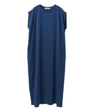 AMERICAN HOLIC 【選べる丈】ショルダータックワンピース Navy