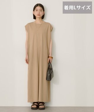 AMERICAN HOLIC 【選べる丈】ショルダータックワンピース Mocha