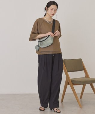 AMERICAN HOLIC シアーレイヤードプルオーバー Mocha