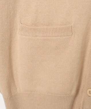 WEGO 【SCHOOL ITEM】ハイゲージスクールカーディガン ベージュ