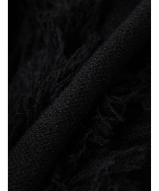 CRAFT STANDARD BOUTIQUE ボリュームフリンジニットプルオーバー Black