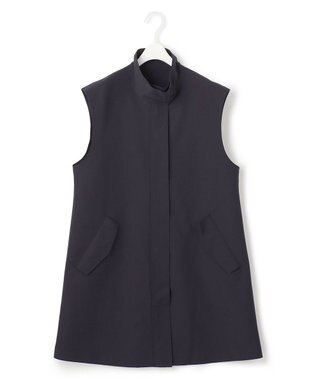 ICB ボンディングツイル スリーブレスアウター ネイビー系