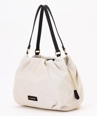 LA BAGAGERIE ナチュラルタックトート ホワイト